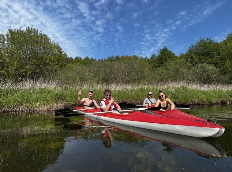 Spływ Kajakowy Czarny Młyn Mieroszyno Ostrowo Jastrzębia G&oacute;ra Karwia